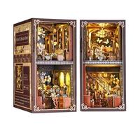 Fai da te Mini Butterfly Collection RoomDollhouse Model Regali creativi per bambini, adolescenti e adulti, 3D Puzzle fermalibri in legno per libreria, regali decorativi.