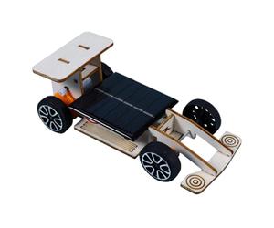 Fai da te Mini Solar Race Car Toy DIY Classroom Teaching 3D Puzzle Toy per adolescenti