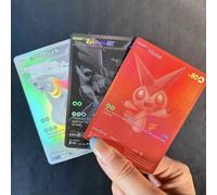Fai da te PTCG Victini Zekrom Reshiram Ancient Mew Card Mew Flash Proxy Card Self Made Classic Anime Collection Hobby Carte Regalo