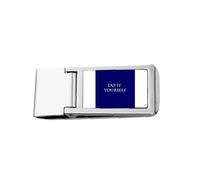 Fai da te Self-Reliance Slim Money Clip Acciaio Titolare Pocket Wallet