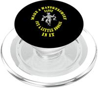 Fai danza fazzoletto mettere un po 'di Boogie in esso giallo PopSockets PopGrip per MagSafe