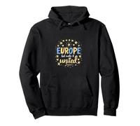 Fai Diventare Europa Unita Maglia Felpa con Cappuccio