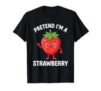 Fai Finta Che io Sia Un Costume di Halloween alla Fragola Maglietta