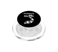 Fai finta che io sia un procione amante degli animali PopSockets PopGrip per MagSafe