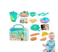 Fai finta da cucina da gioco, set di giochi per bambini | Set di cibo da cucina per bambini - Playset alimentare portatile per la custodia per la casa per casa, asilo