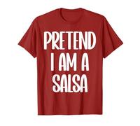 Fai Finta di Essere Un Costume di Halloween da Salsa Maglietta