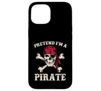 Fai finta di essere un pirata divertente Halloween Talk Like a Pirate Day Custodia per iPhone 15