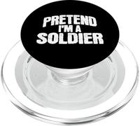 Fai finta di essere un soldato, divertente costume PopSockets PopGrip per MagSafe