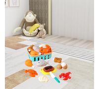 Fai finta di tagliare i giocattoli alimentari gioca al cibo coordinamento per