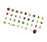 Fai finta giocare a un giocattolo da taglio per frutta in cucina, sviluppa la creatività e la coordinazione occhio-mano per l ' interazione dei bambini che giocano a tagliare un giocattolo per la