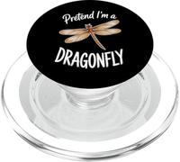 Fai finta libellula che dorme divertente libellula PopSockets PopGrip per MagSafe