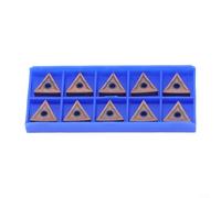 Fai il lavoro giusto con il nostro set di dieci inserti per tornitura CNC TNMG160404EF YBG205