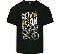 Fai Il Tuo Giro Con La Mountain Bike Da Discesa Uomo T-Shirt Cotone Top