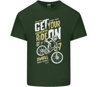 Fai Il Tuo Giro Con La Mountain Bike Da Discesa Uomo T-Shirt Cotone Top