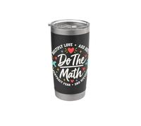 Fai l"insegnante di matematica moltiplica l"amore aggiungi speranza gentilezza Bicchiere termico in acciaio inox doppia parete