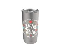 Fai l"insegnante di matematica moltiplica l"amore aggiungi speranza gentilezza Bicchiere termico in acciaio inox doppia parete
