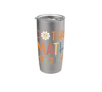 Fai la matematica 67 Meme Divertente Sei Sette Studente Insegnante di Matematica Bicchiere termico in acciaio inox doppia parete
