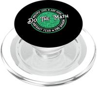 Fai la matematica moltiplica l"amore aggiungi speranza Sottrai la paura Fine Divisio PopSockets PopGrip per MagSafe