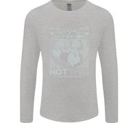 Fai L'Amore Non La Guerra Mondo Pace Anti Uomo Manica Lunga T-Shirt