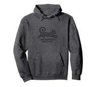 Fai Le fusa Come se Nessuno guardasse - Amante dei Gatti stravaganti Felpa con Cappuccio, Unisex per Adulti, Grigio Scuro, XL