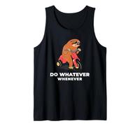 Fai Qualunque Cosa Quando (Divertente Pigro Bradipo Grafico) Canotta