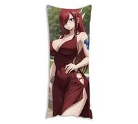 Fai-ry Ta-il Anime Copricuscini, Copricuscino con Cerniera Invisibile, Copricuscino Regalo per Fan, Modern(Style1,40 * 120cm)