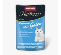 Fai scorta! Animonda Vom Feinsten Adult Raffinesse in gelatina 48 x 85 g - ricco di pollo con merluzzo
