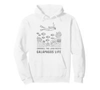 Fai Snorkeling nelle scogliere laviche, Galapagos Life Fun Ocean Adventure Felpa con Cappuccio