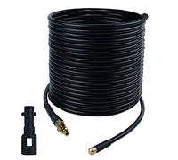 Fai Top 15M Tubo ad Alta Pressione Tubo Spurgatubi per Karcher K1 K2 K3 K4 K5 K6 K7,kit di Pulizia per Tubo Scarico ad alta Pressione include Adattatore per Macchina Pulizia
