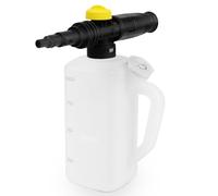 Fai Top 1L Cannone Schiuma,Ugello Regolabile e Dosatore Shampoo,Lancia Schiuma per Bosch,AR Blue Clean, Black & Decker, Michelin Idropulitrice