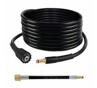 Fai Top 6M Tubo Idropulitrice,Tubo flessibile ad alta pressione con Quick Click - Adattatore Quick Connect adatt,Tuyau de Remplacement per Karcher M22 modello