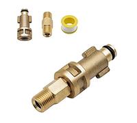 Fai Top Accoppiatore Filetto Maschio,1/4" Connettore Femmina Cannone Schiuma,Adattatore Maschio Compatibile con Bosch AQT serie (Vecchi Modelli)