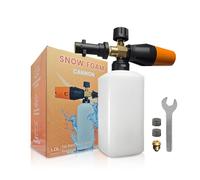 Fai Top Karcher K2-K7 Pistola a schiuma per autolavaggio a pressione Caraffa di schiuma per neve Karcher K2-K7 Filtro a rete Ugello regolabile Include ugelli commutabili