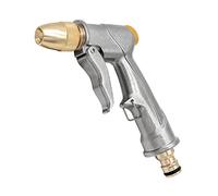 Fai Top Pistola da Premium Lancia Robusta,Getto d Acqua Regolabile,Pistola Irrigazione,Solida e Robusta,Metallo Pistola a Spruzzo per Lavaggio Auto,Pulizia di Giardini-Corto