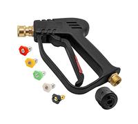 Fai Top Pistola idropulitrice ad alta pressione da 4000 psi, con 5 ugelli per acqua, pistola per pulizia auto, pistola ad acqua per la pulizia dell'auto (M22 14 mm connettore per tubo e connettore