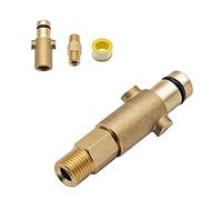 Fai Top Ugello Adattatore Filettatura Maschio,1/4" Lancia Schiuma di Neve Femmina,Connettore Adattatore Maschio Compatibile con Nilfisk Gerni e STIHLE serie