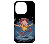 Fai un tuffo con questa avventura di salto pozzanghera Custodia per iPhone 14 Pro