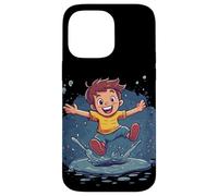 Fai un tuffo con questa avventura di salto pozzanghera Custodia per iPhone 14 Pro Max