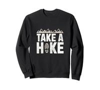 Fai un'escursione Vintage Mountain Hiking Camper Outdoor Uomo Donna Felpa