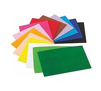 Faibo 944491 - Confezione di 10 fogli di gomma EVA, 40 x 60 mm, multicolore