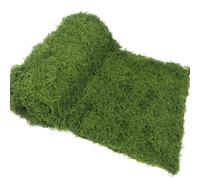 FAICOIA Rotolo di muschio finto runner da tavola per decorazione, 30,5 x 180,3 cm, muschio artificiale per piante da interni, verde scuro, erba sintetica per fioriere, artigianato, fai da te