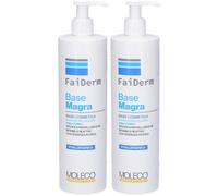 Faiderm Base Magra 2x500 ml Emulsione