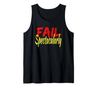 Fail Spectacular Rosso Giallo Canotta