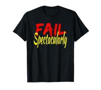 Fail Spectacular Rosso Giallo Maglietta