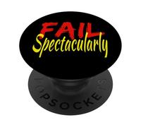 Fail Spectacular Rosso Giallo PopSockets PopGrip Adesivo