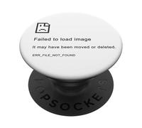 Failed to Load Image - Programmer Funny PC Error Graphic PopSockets PopGrip Adesivo