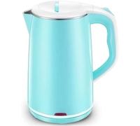 Faili, bollitore da tè in acciaio inossidabile, bollitore d'acqua a cordone assifondi da 1500 W, riscaldatore di tè per tè 2L con chiusura automatica, per caffè, tè, bevande/blu/18 * 18 * 23 cm
