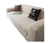 Failjierue Copridivano elasticizzato, copridivano antiscivolo in un unico pezzo con fondo elastico, protezione per mobili spessa per divani e divani componibili(Style 5,3 Seat 190-230cm)