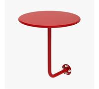 Failjierue Tavolino rotondo in ferro da 15,7 x 18,5 pollici per balcone, camera da letto, caffè, sala da pranzo e bar. (Style 9)