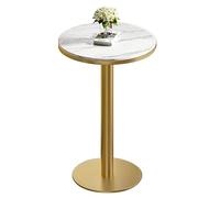 Failjierue Tavolo rotondo per esterni per tutte le stagioni, set da giardino e bistrot per giardino/terrazza, multi-altezza, per cocktail pub, soluzione compatta per caffè o sala da pranzo con